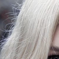 female engineer portrait blue